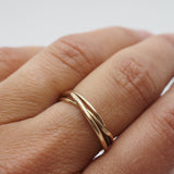 10k Gold Willow Ring