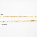 10K Solid Gold Eclipse Necklace