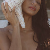 Wishbone Necklace - Solid Gold