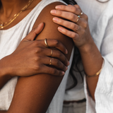 10k Gold Simple Stacking Rings