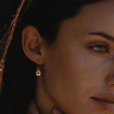 10k Gold Solstice Dangle Earrings