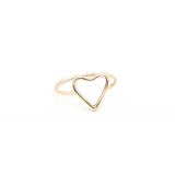 10k Gold Heart Ring