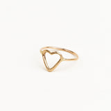 10k Gold Heart Ring