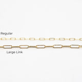 10K Solid Gold Eclipse Necklace