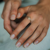 10k Gold Sunlight Ring - East to West