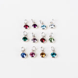 Birthstone Crystal Pendant