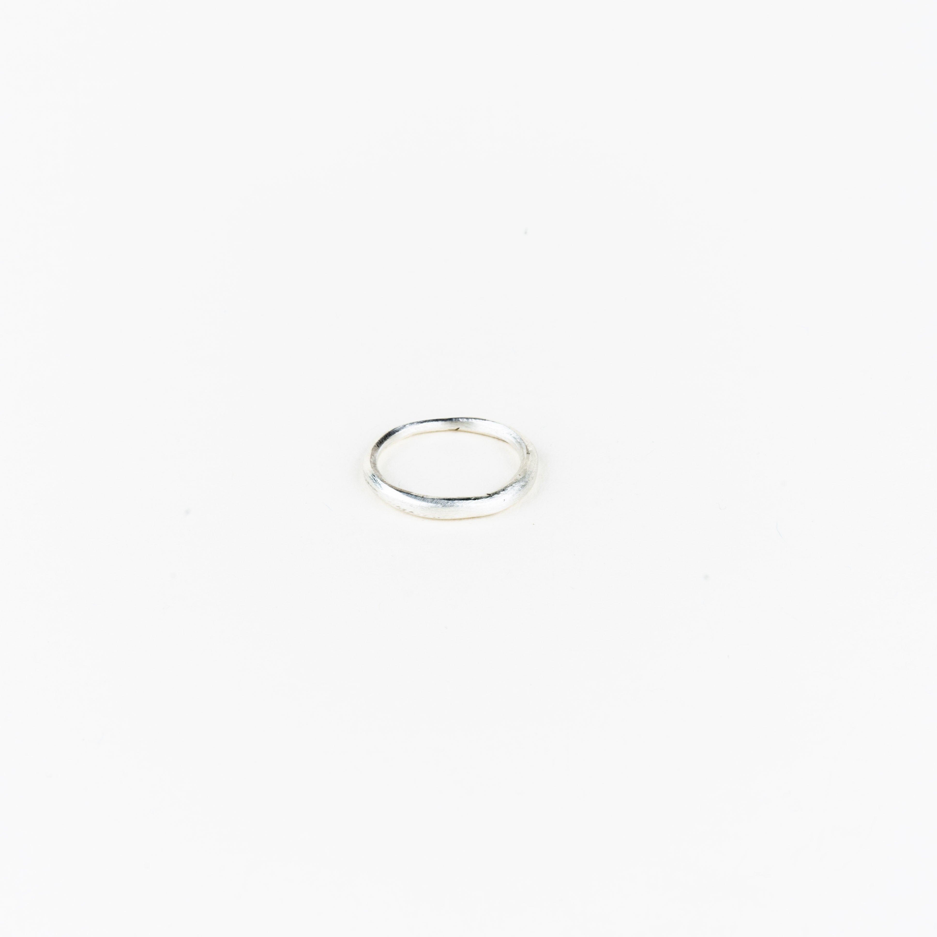Silver Rain Rings
