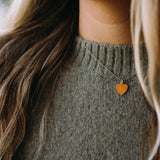 Gold Fill Heart Necklace