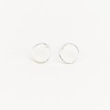 Sterling Silver Eclipse Earrings